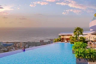 Rooftop Infinity Pool